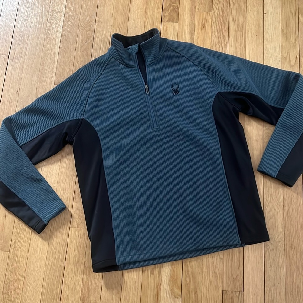 Spyder Outbound fleece-lined half zip sweater, M